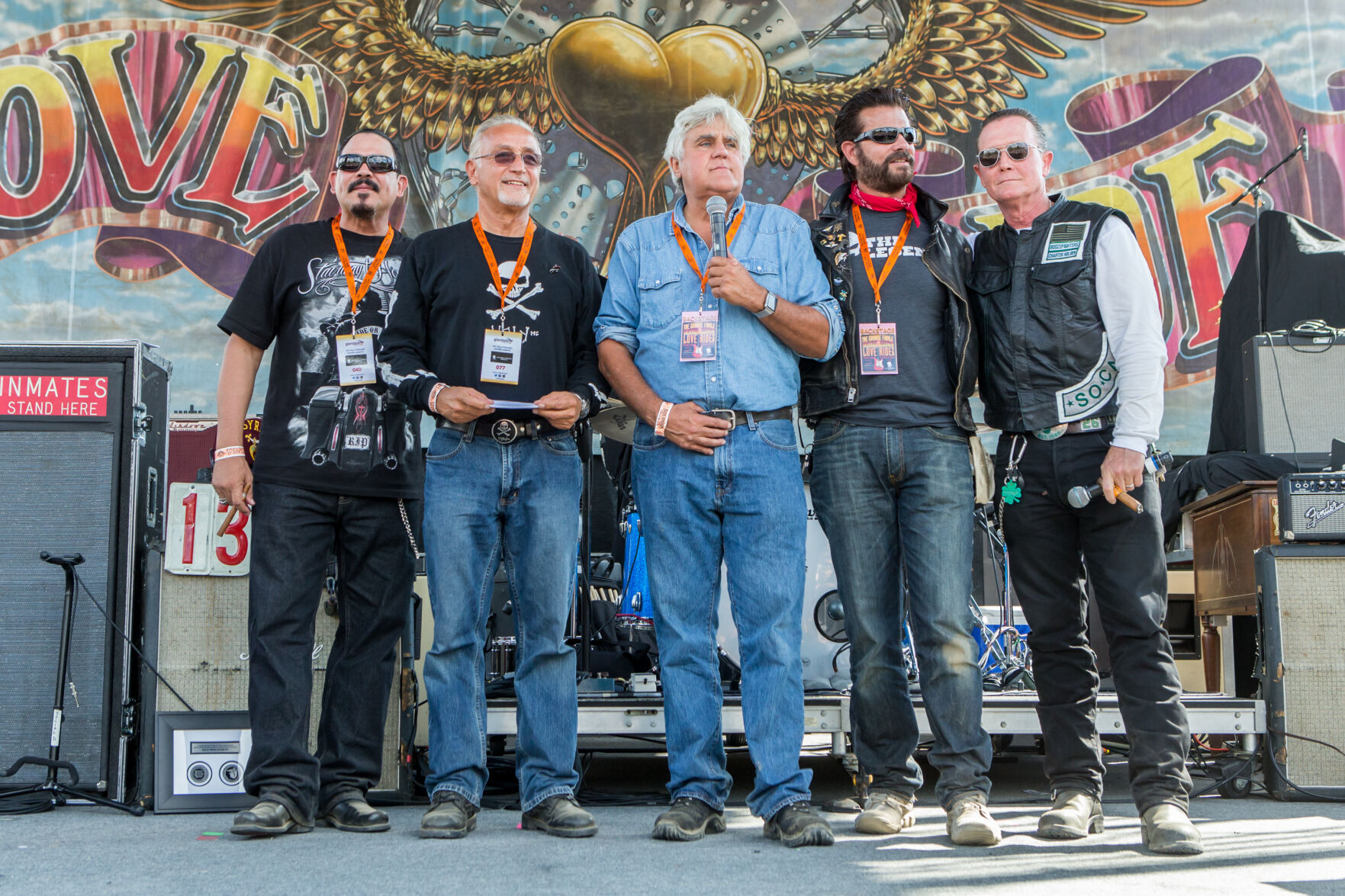 Oliver Shokouh, Emilio Rivera, Jay Leno, Lorenzo Lamas, Robert Patrick